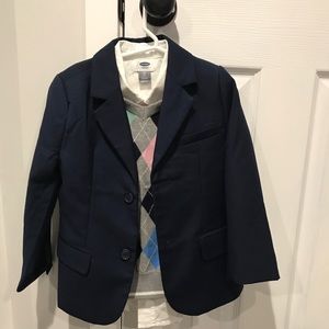 Blazer, vest, & button down shirt bundle